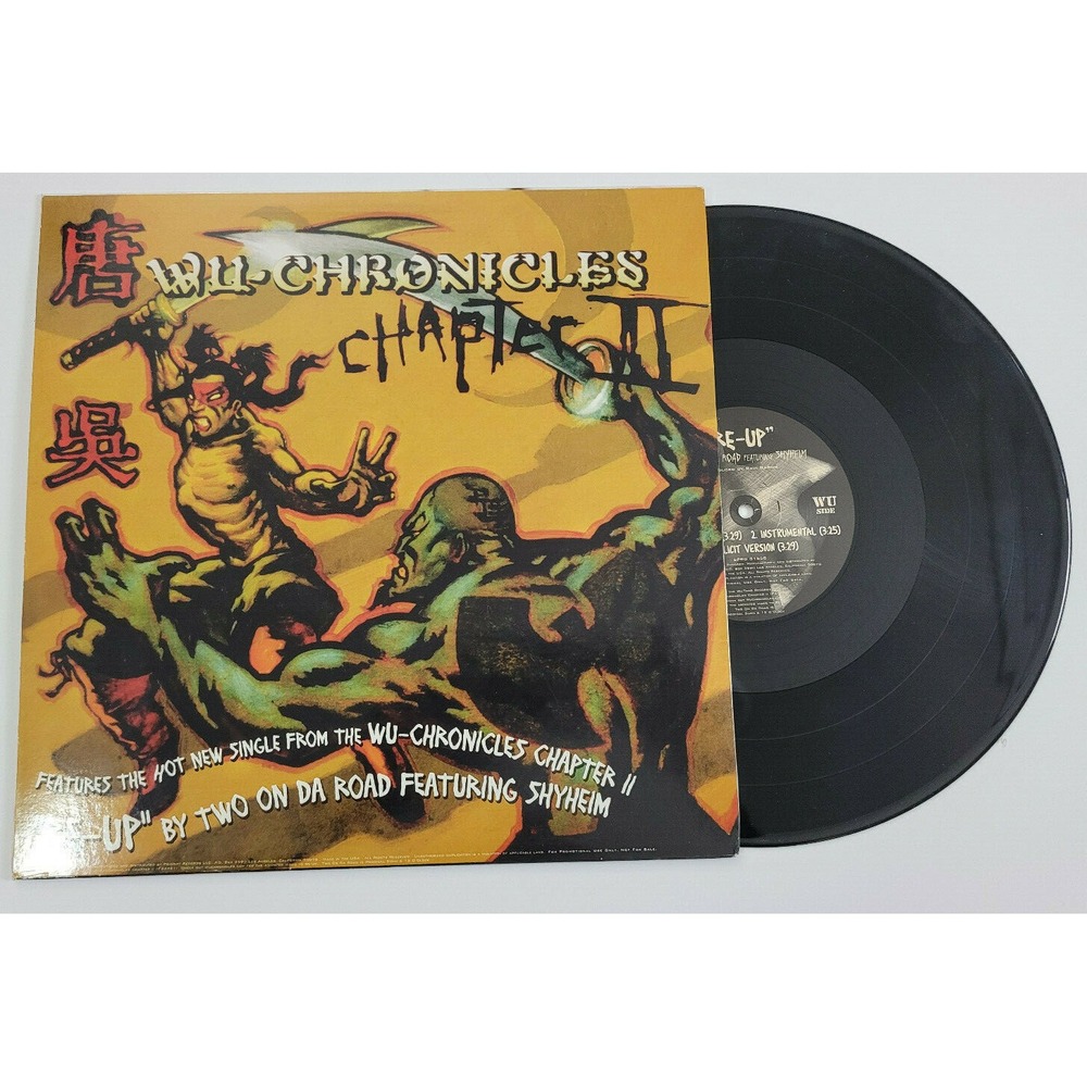 WU-CHRONICLES + SHYHEIM - RE-UP / ANT BANKS + MC REN - GOT TA HUSTLE -RAP SINGLE